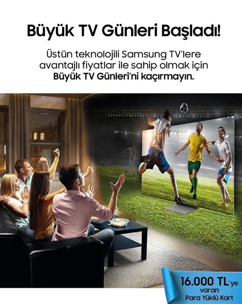 Samsung tv kampanya